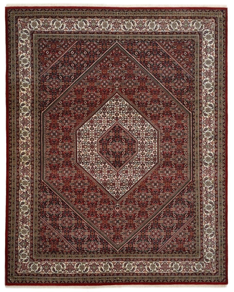 Handgeknüpfter Trading, Höhe: Orientteppich, 15 rechteckig, Bidjar Orientteppich 197x250 Indo Nain mm