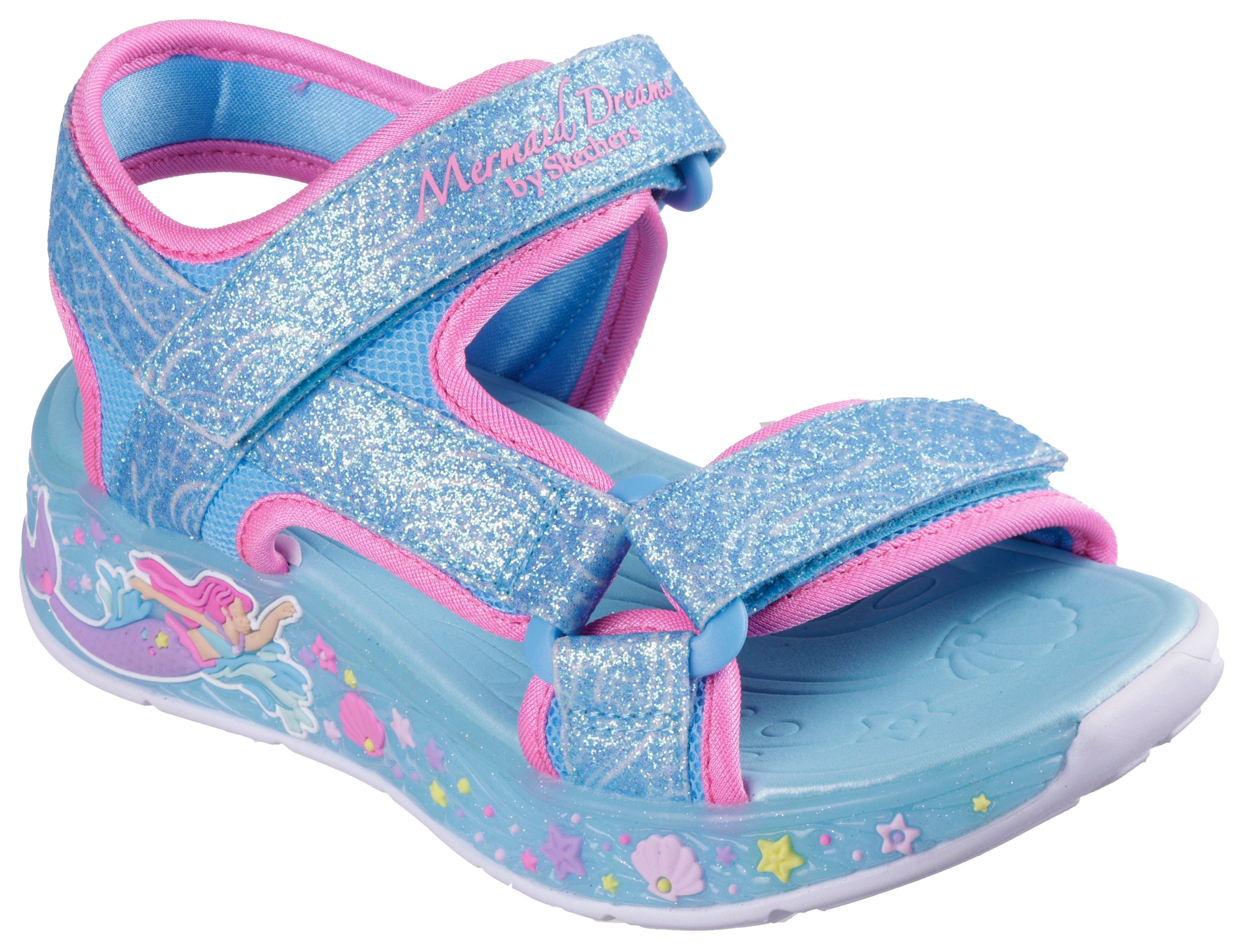 Skechers MERMAID DREAMS SANDAL Sandale, Blink,-Klettschuh, günstig online kaufen