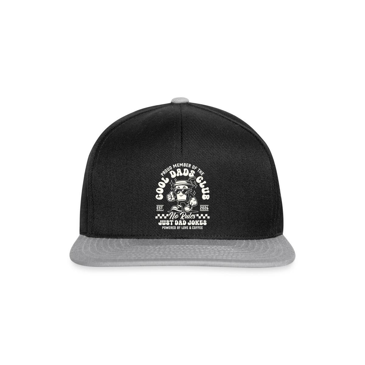 Spreadshirt Snapback Cap Cool Dad Club Est. 2026 Powered By Love And Coffee Snapback Cap (1-St)
