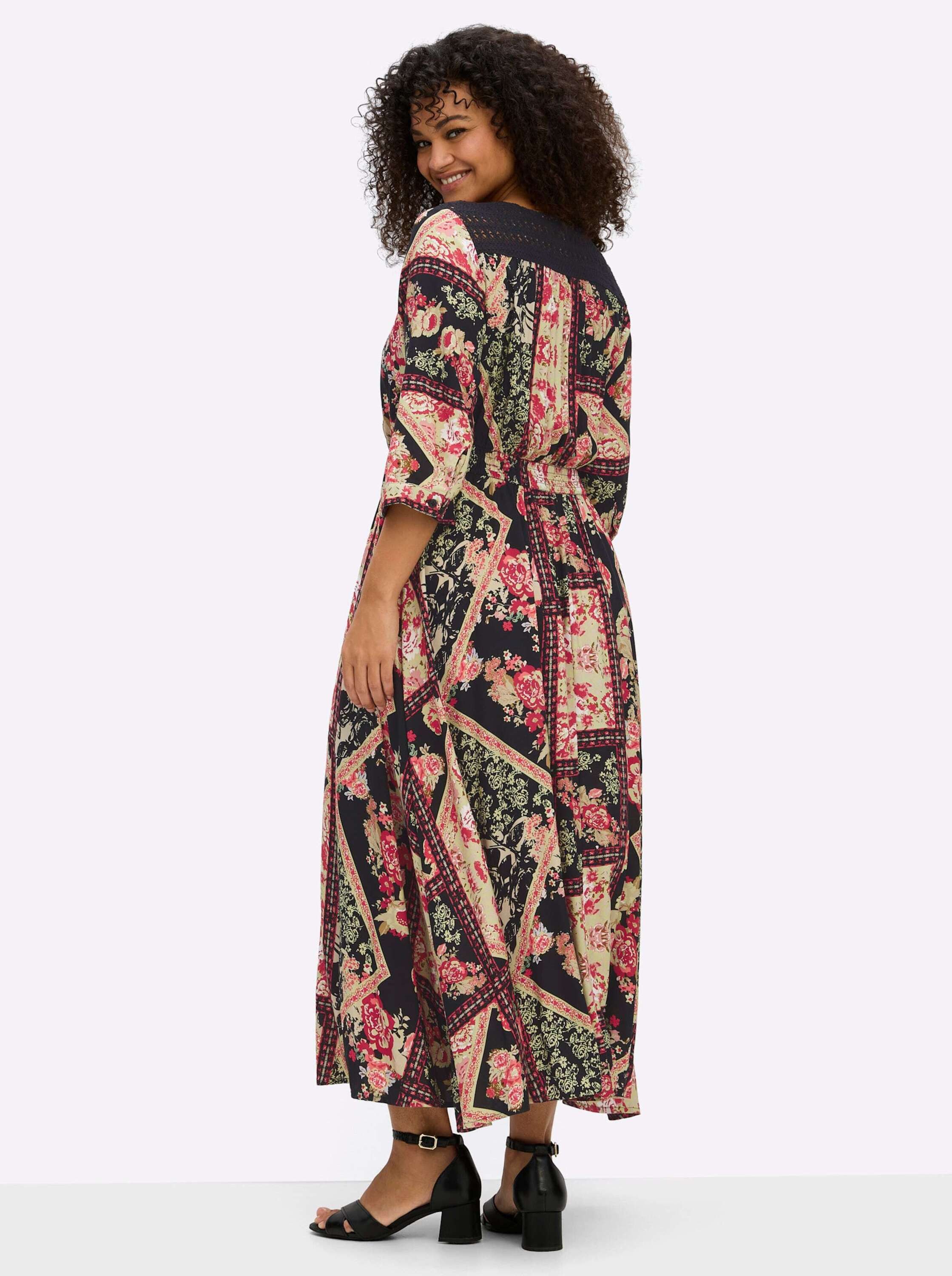 sheego by Joe Browns Etuikleid Kleid Kurzarm günstig online kaufen