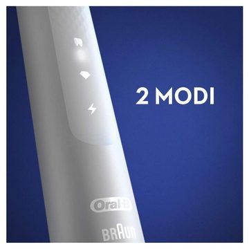 Oral-B Schallzahnbürste Pulsonic Slim Clean 2900 - Elektrische Zahnbürste - weiß/grau