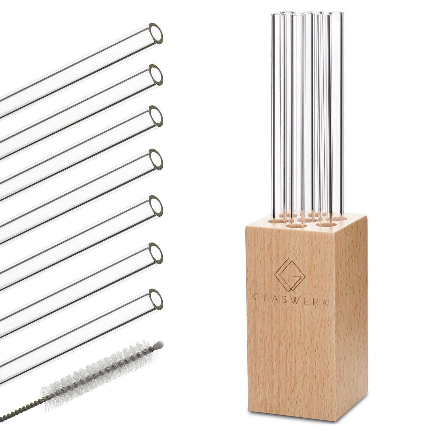 Klarstein Trinkhalme Glaswerk Salizzada