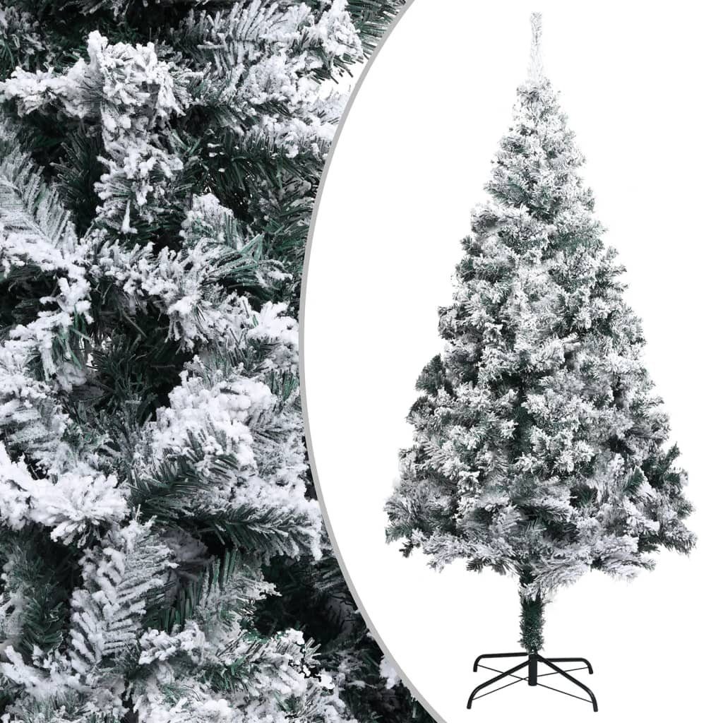 Lebensmittelgeschäft furnicato Künstlicher Weihnachtsbaum Beschneit Grün PVC 300 cm
