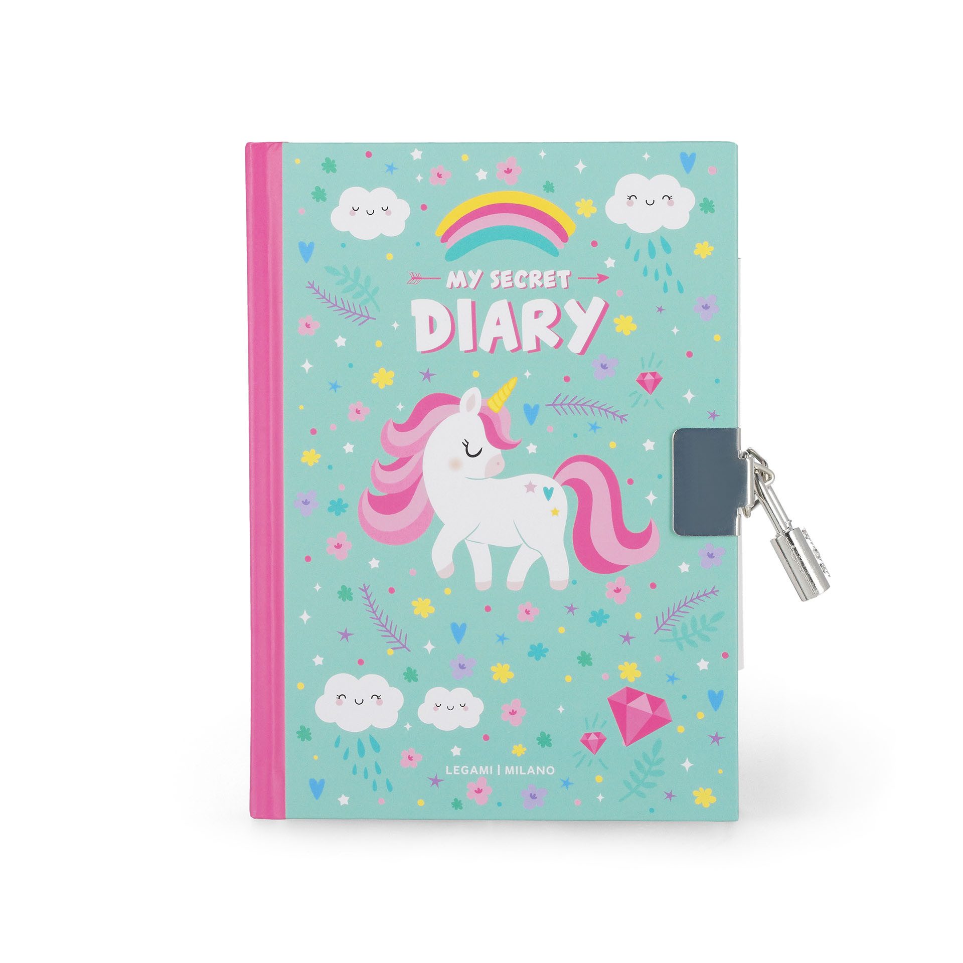 Legami Tagebuch Legami Geheimes Tagebuch mit Vorhängeschloss My Secret Diary Einhorn