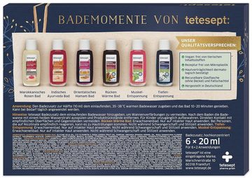 Tetesept Pflege-Geschenkset Bademomente Limited Edition, 6 x 20ml