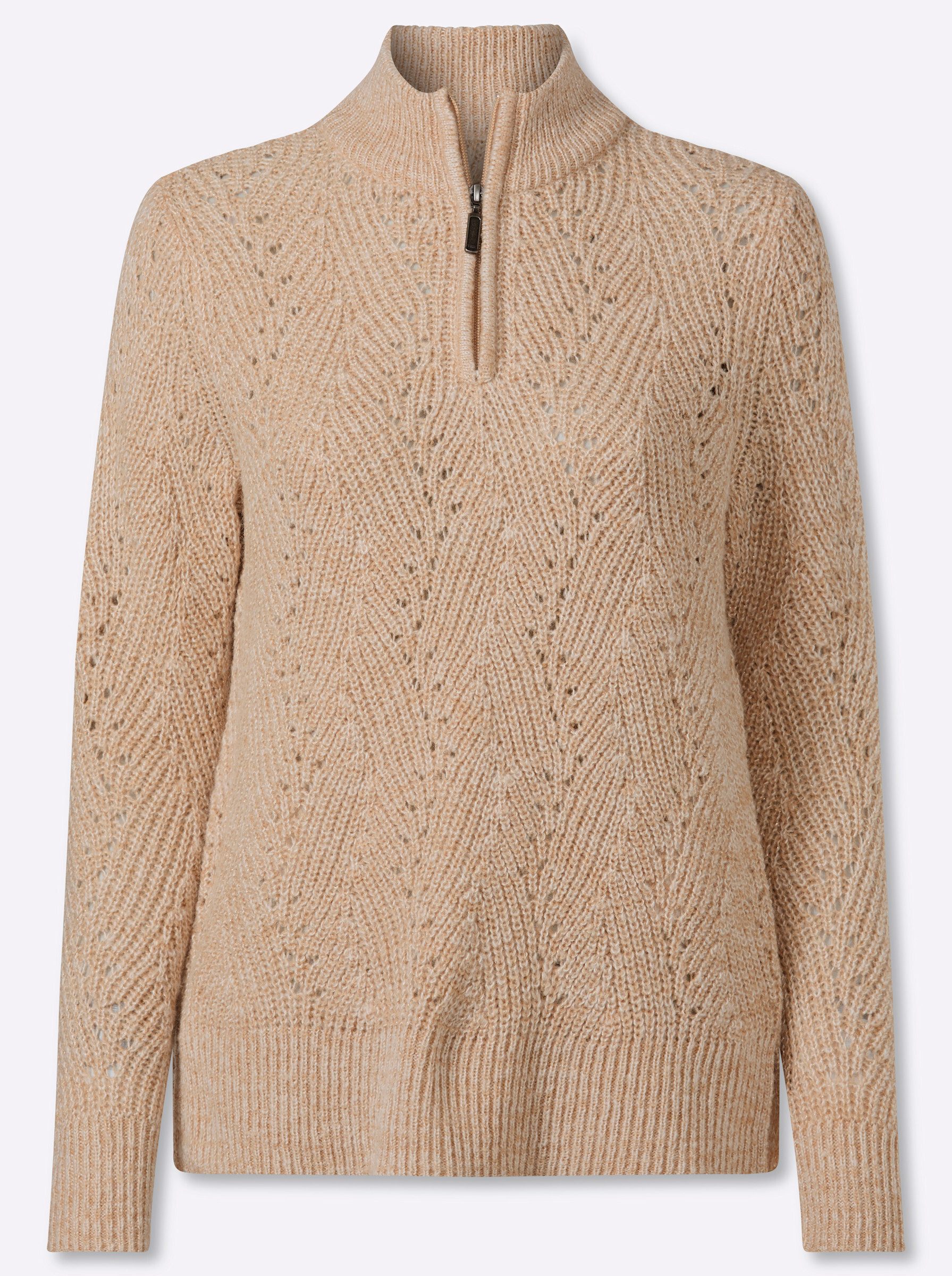 Strickpullover Troyer Langarm