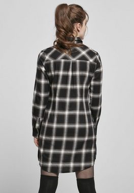 URBAN CLASSICS Shirtkleid Urban Classics Damen Ladies Cotton Check Shirt Dress (1-tlg)