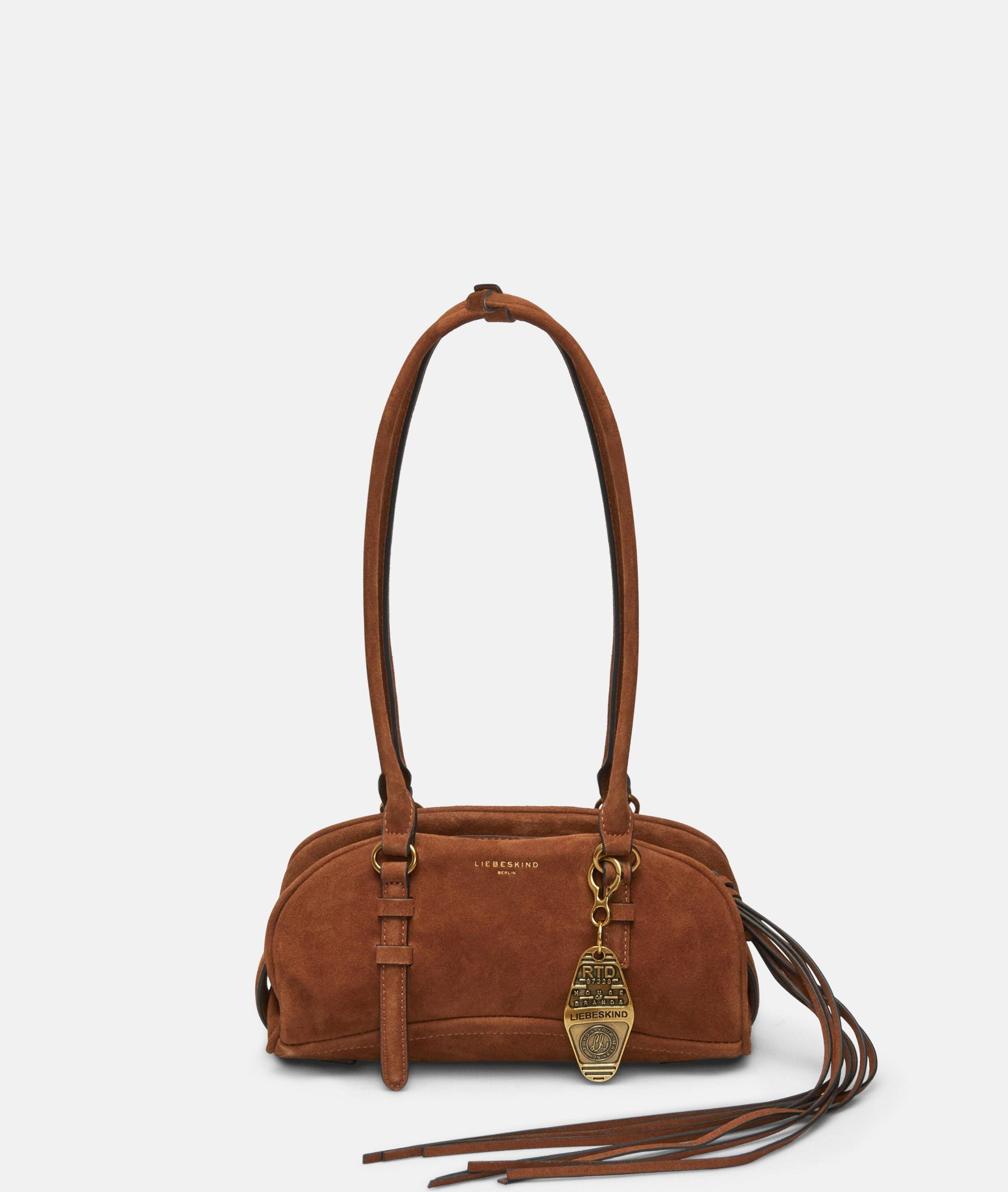 Liebeskind Berlin Schultertasche Satchel, Schultertasche mit Limited Edition Charm