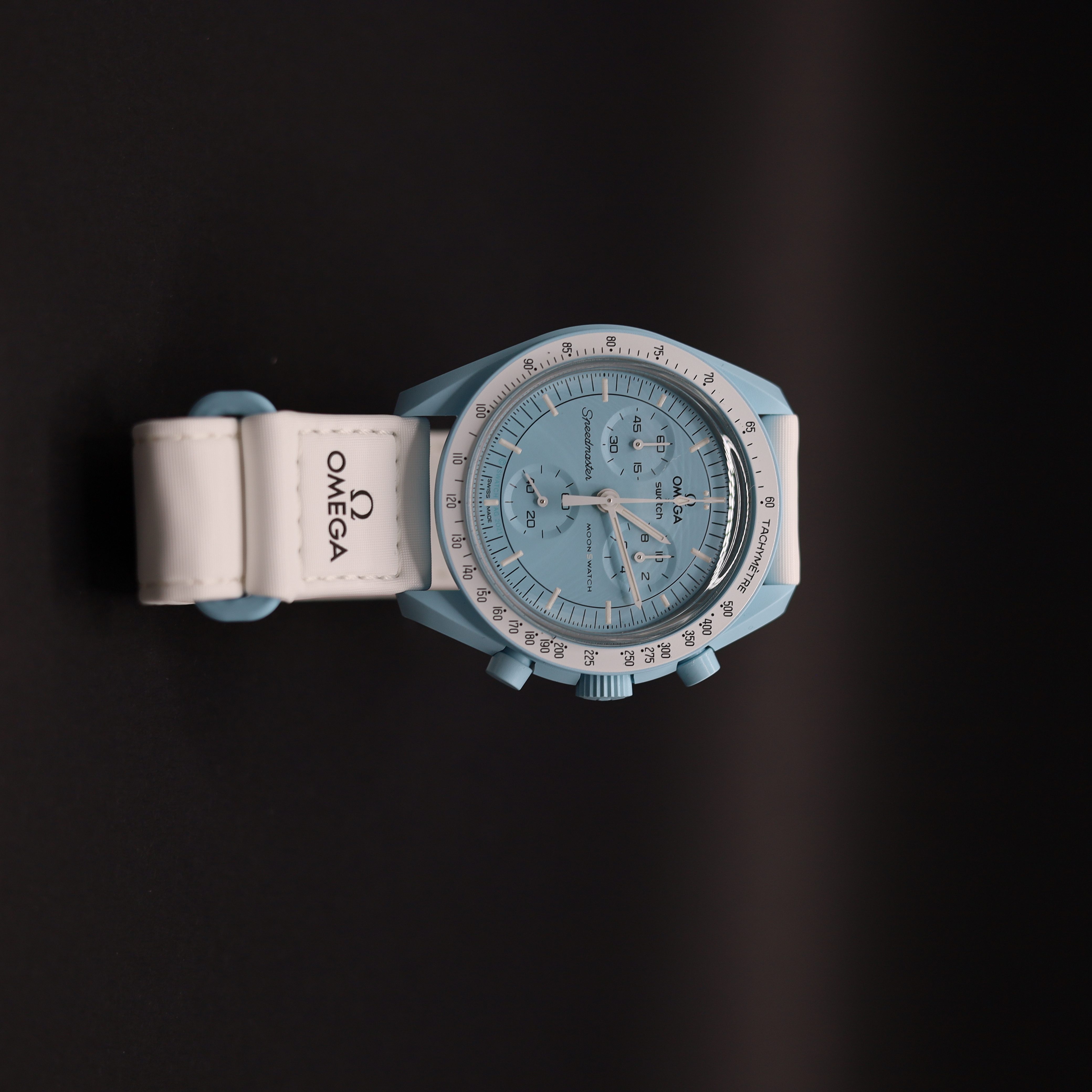 Chronograph Omega Swatch Bioceramic Moonswatch Mission To Uranus