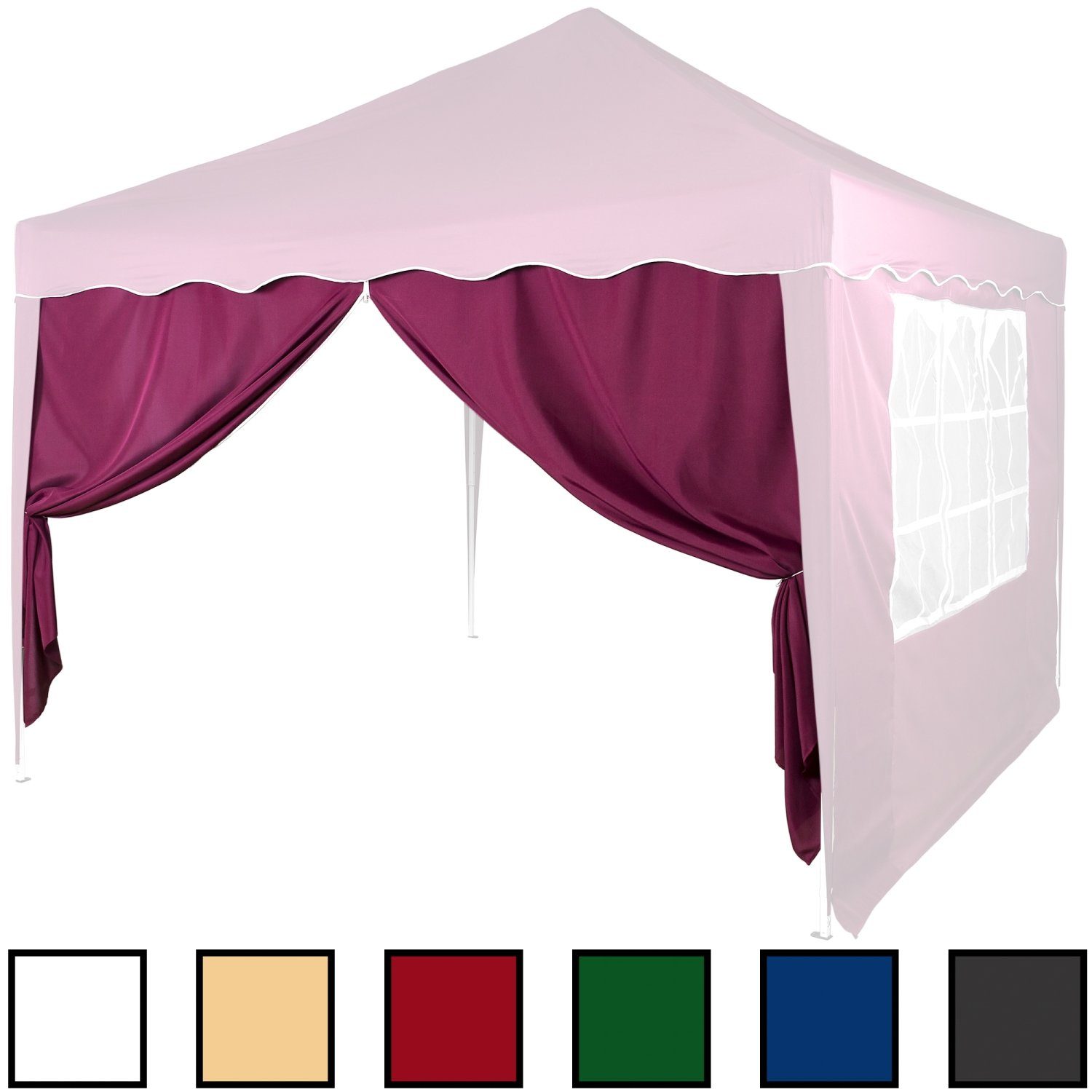 INSTENT Pavillonseitenteil »Seitenwand für Pavillon 3x3m, mit
