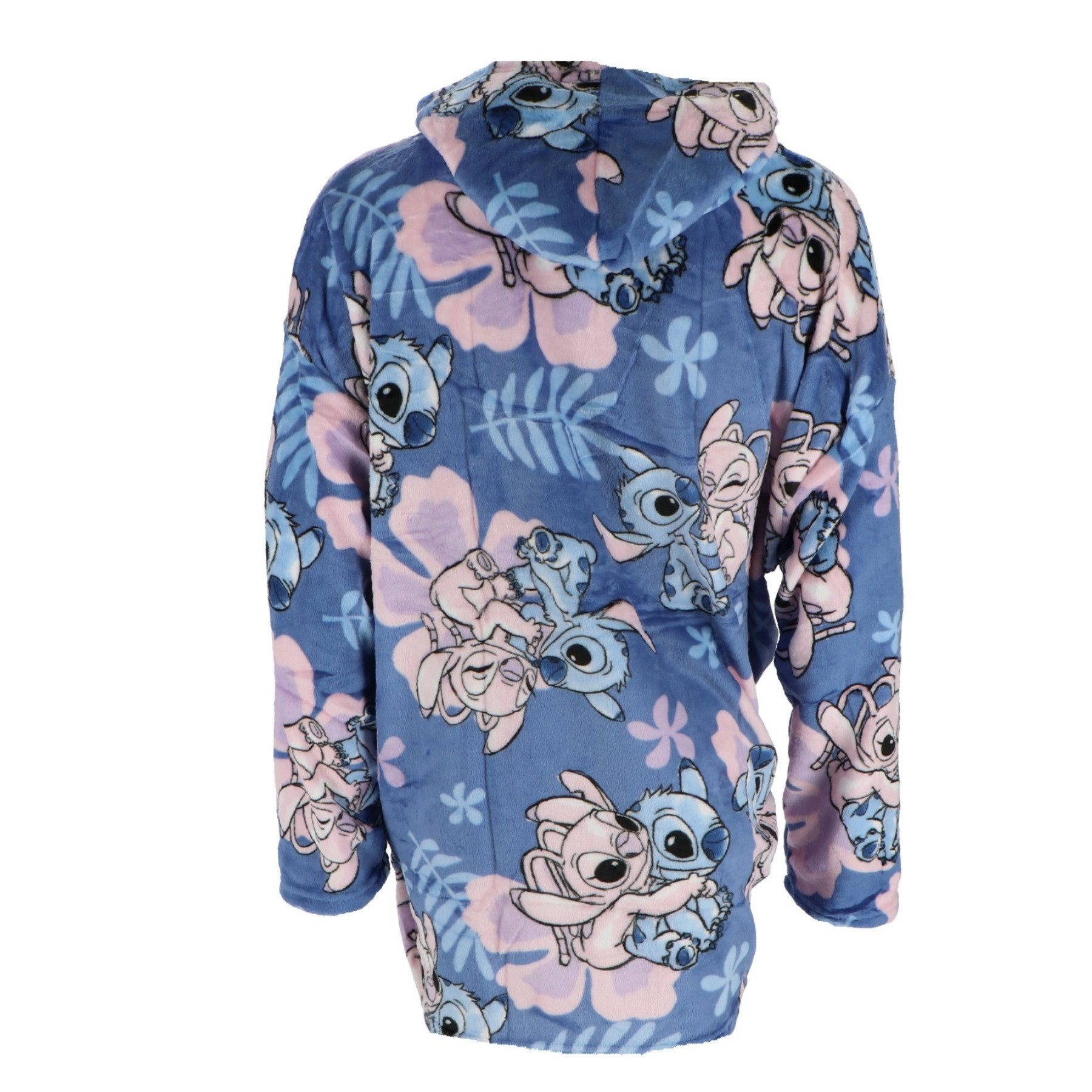 Lilo & Stitch Hoodie Hoodie-Decke für Erwachsene – Flauschige Kapuzendecke günstig online kaufen