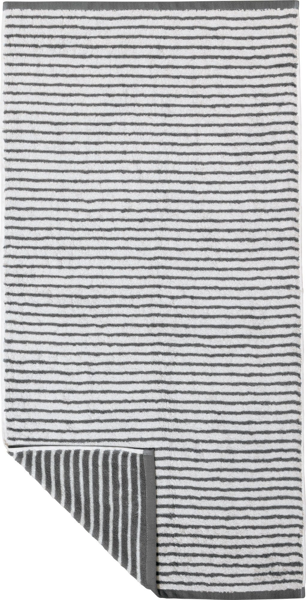 Erwin Müller Handtuch Handtuch "Konstanz", Jacquard, Walk-Frottier Streifen