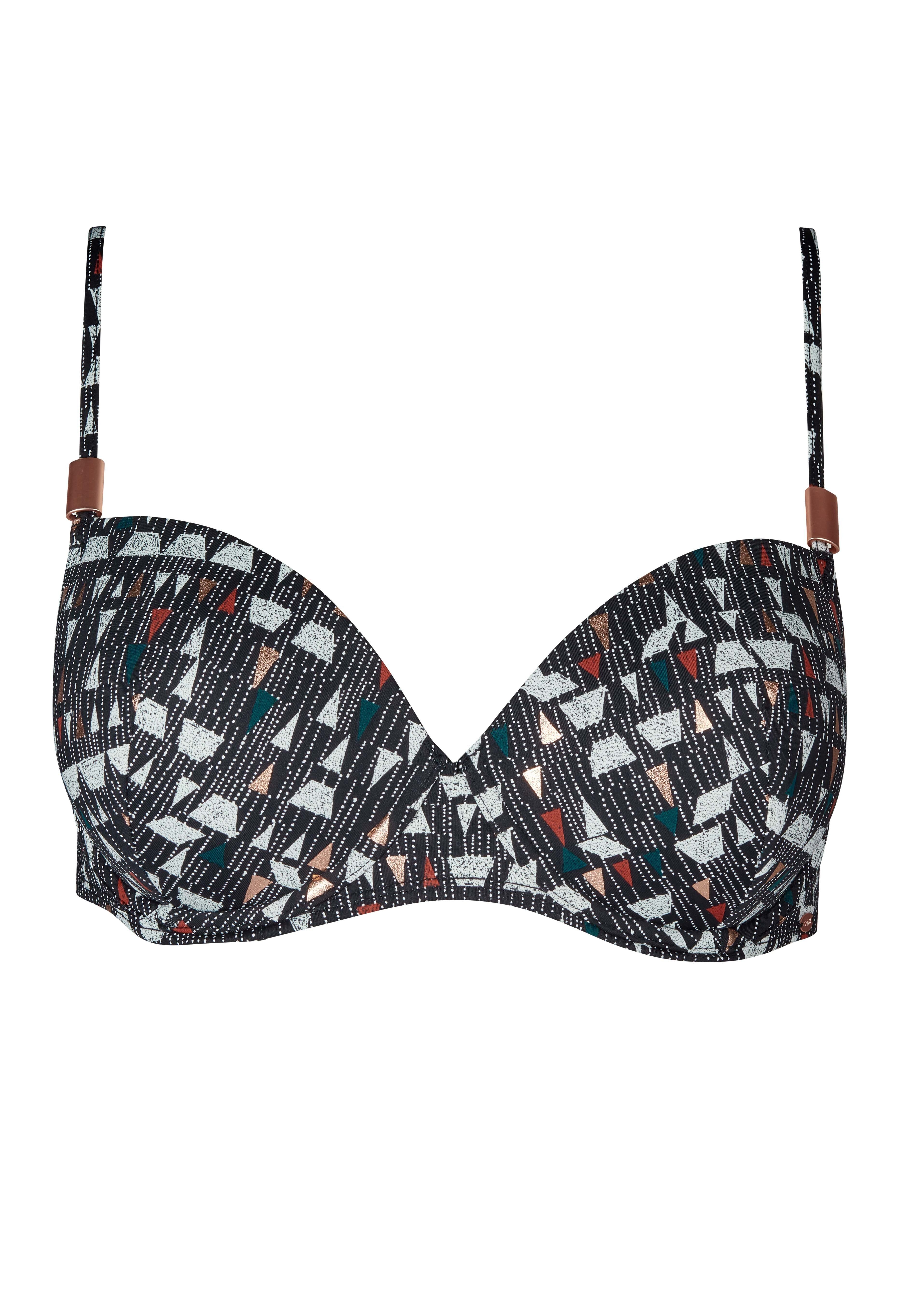 Skiny Balconette-Bikini Black Graphics günstig online kaufen