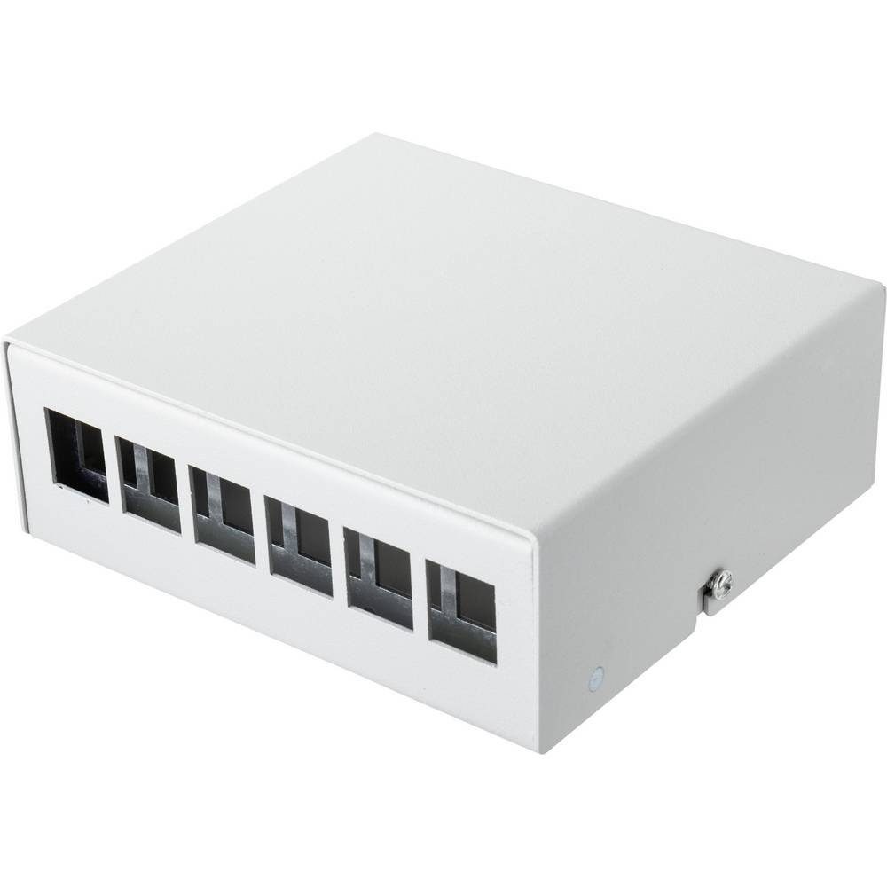 Konsolidierungspunkt-Box für 6x Keystone-Module Netzwerk-Patch-Panel