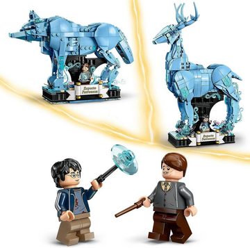 LEGO® Konstruktionsspielsteine Harry Potter Expecto Patronum,2in1 Hirsch&Wolf Figur,Spielzeug,Sammeln, (Geschenk Weihnachten, Geburtstag, Frauen Männer Kinder, 754 St., Baukasten Erwachsene, Kinder Sale), Bausteine Konstruktionssteine, Bausatz, Spielzeug, Klemmbausteine