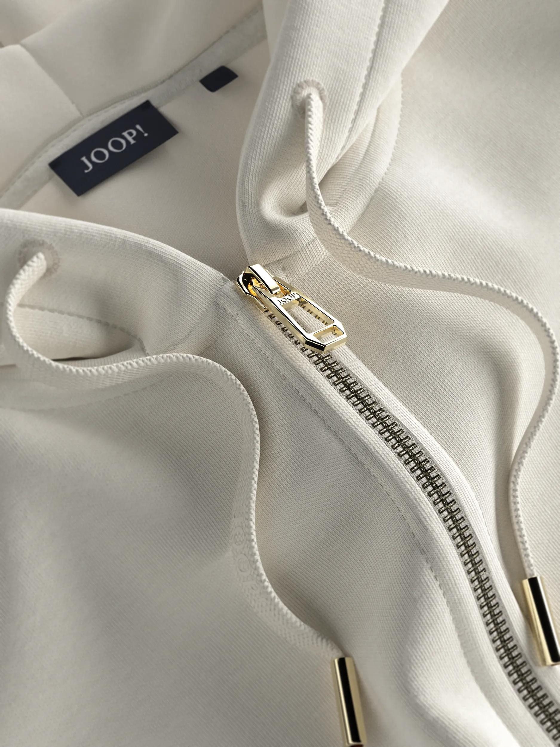 JOOP! Sweatjacke Thérèse mit kurzen Ärmeln (1-tlg)