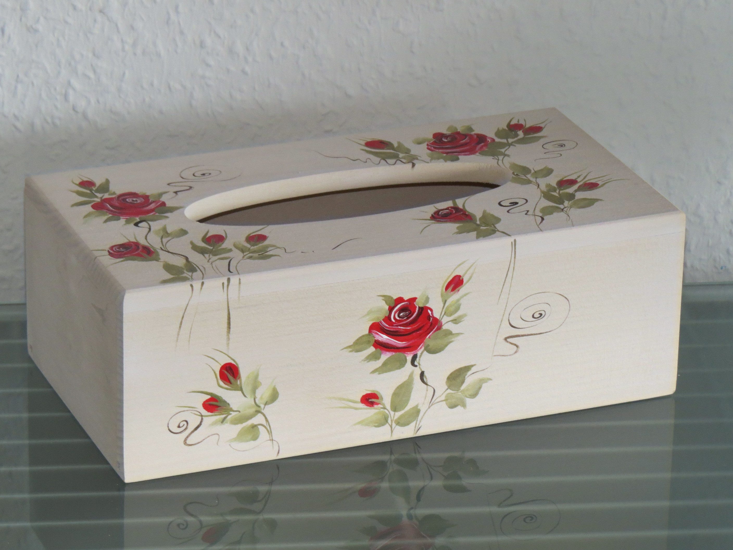 Holzprodukte Kiste Kosmetikbox Kosmetiktücherbox Spender Holz Tücherbox Taschentuchbox