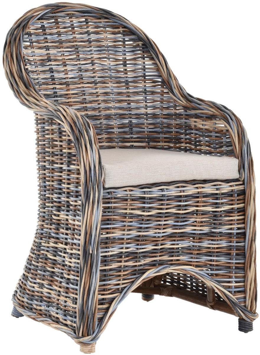 Krines Home Esszimmersessel Rattansessel Esszimmerstuhl mit günstig online kaufen