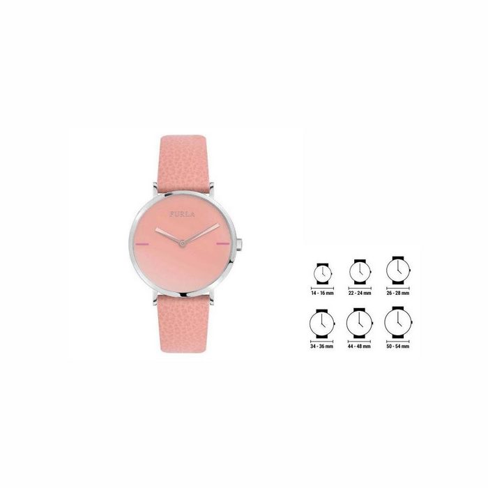 Furla Quarzuhr Armbanduhr Damen Leder Uhr Furla R4251108526 33 mm Quarzuhr Armbanduhr Uhr