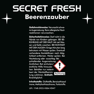 ABACUS Toiletten-Spray Secret Fresh (je 50 ml Secret Fresh Alpenfrische/Beerenzauber/Karibische Zitrone)