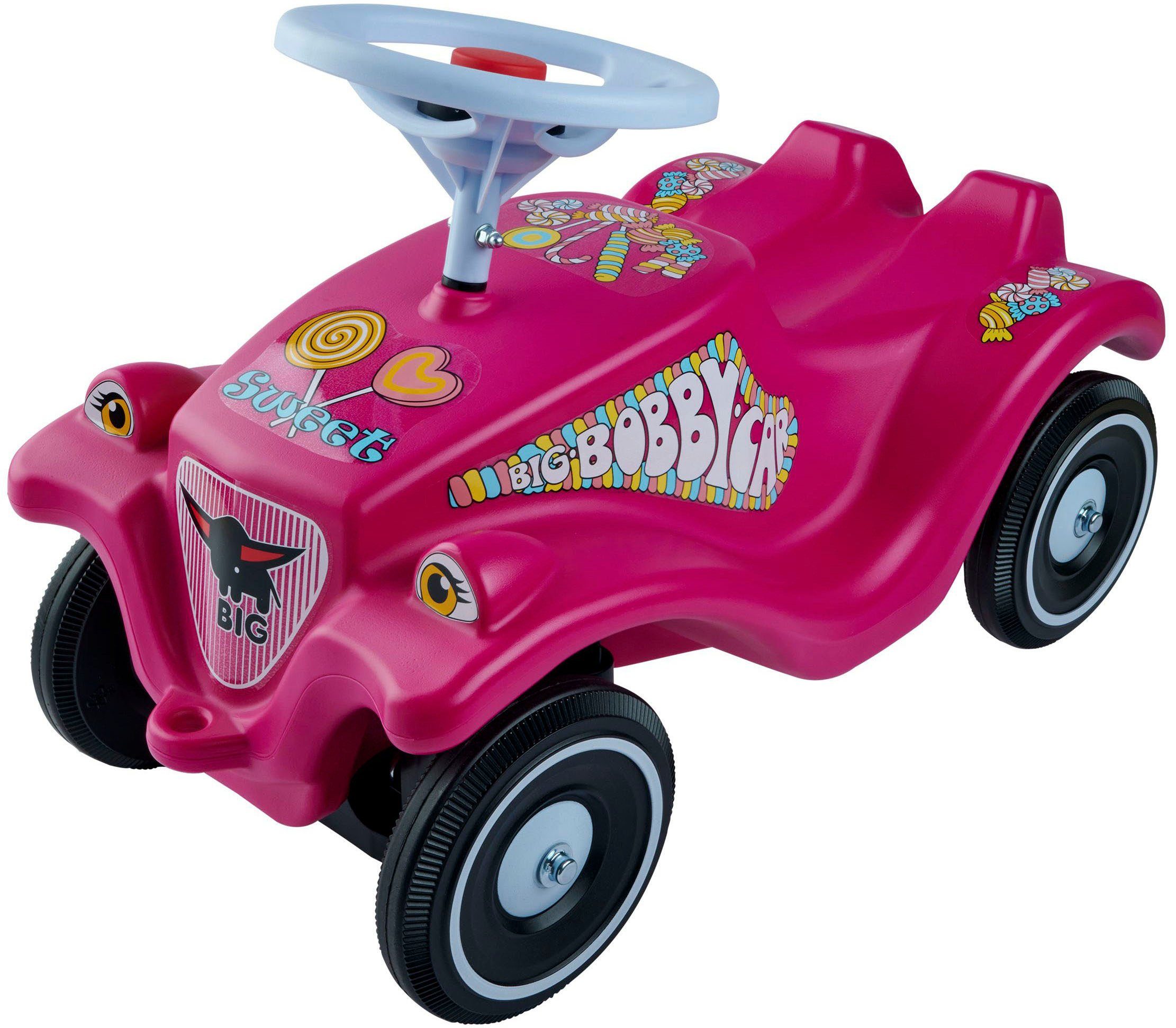 BIG Rutscherauto BIG-Bobby-Car-Classic Candy, Made in Germany, Ergonomische  Sitzfläche mit Sicherheits-Kniemulde