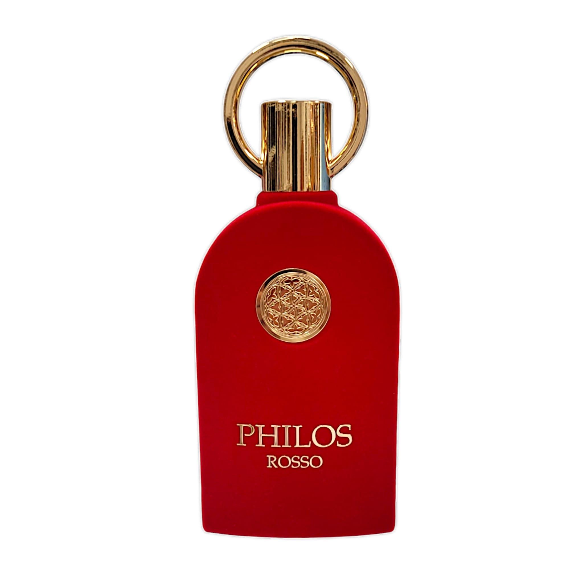 Maison Alhambra Duft-Set Philos Rosso EDP 100ml + Parfümzerstäuber (leer)