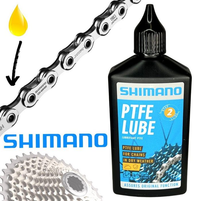 Shimano Fahrrad-Montageständer Shimano PTFE LUBE 100ml Teflon Öl