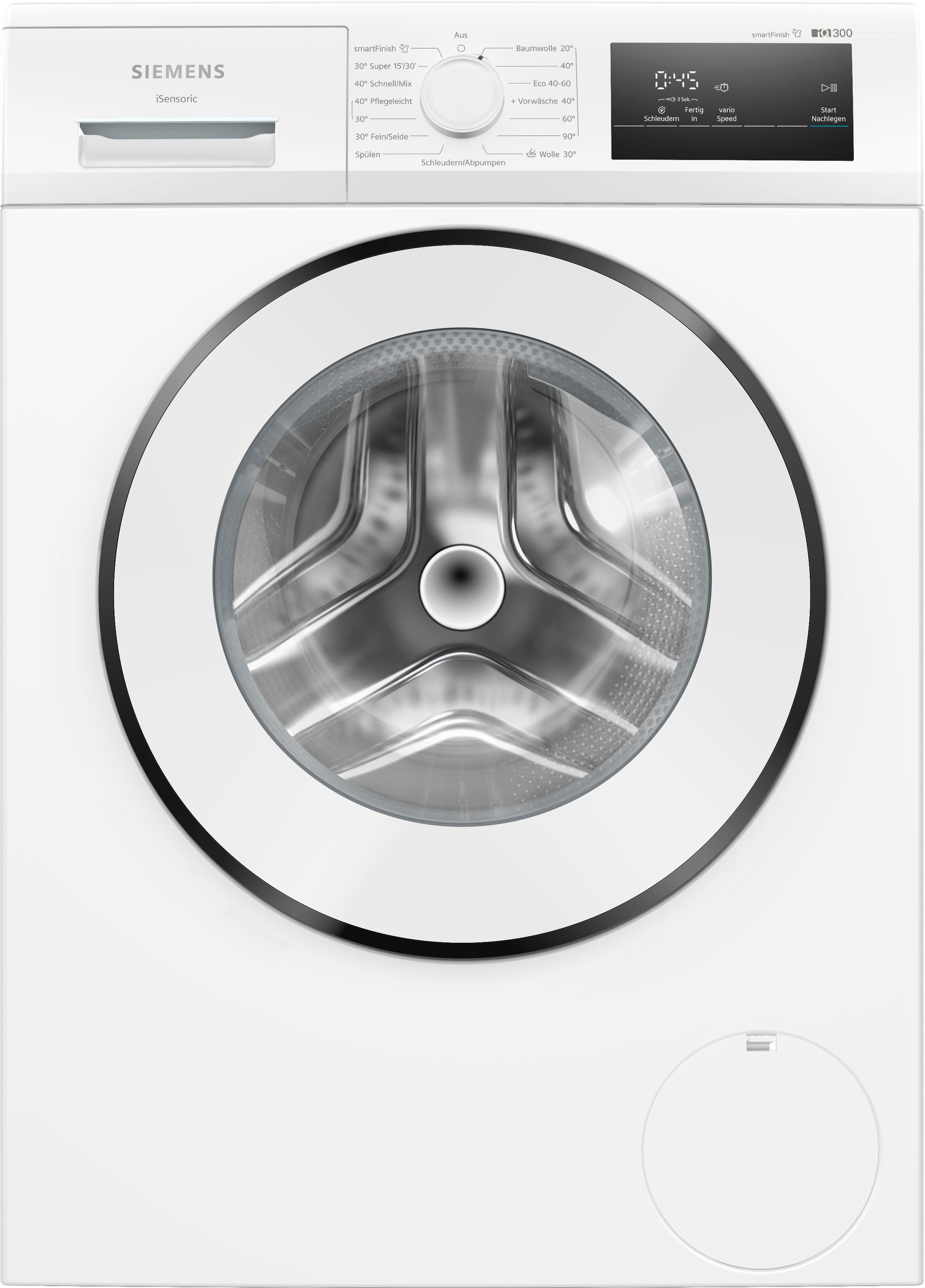 SIEMENS Waschmaschine iQ300 WM14N0A5, 8 kg, 1400 U/min