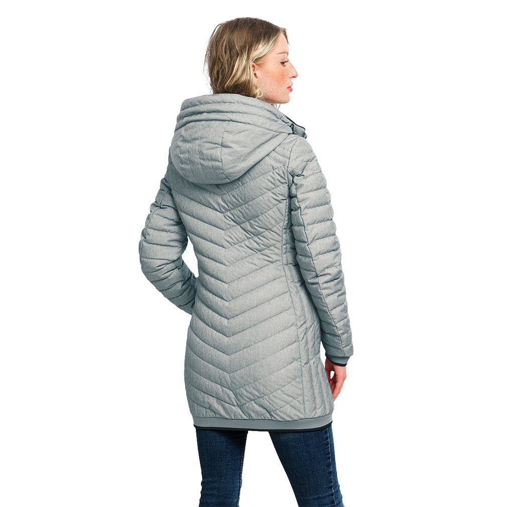 Knuffelwuff Outdoorjacke leichte Übergangsjacke Brooklyn mit abnehmbarer Kapuze