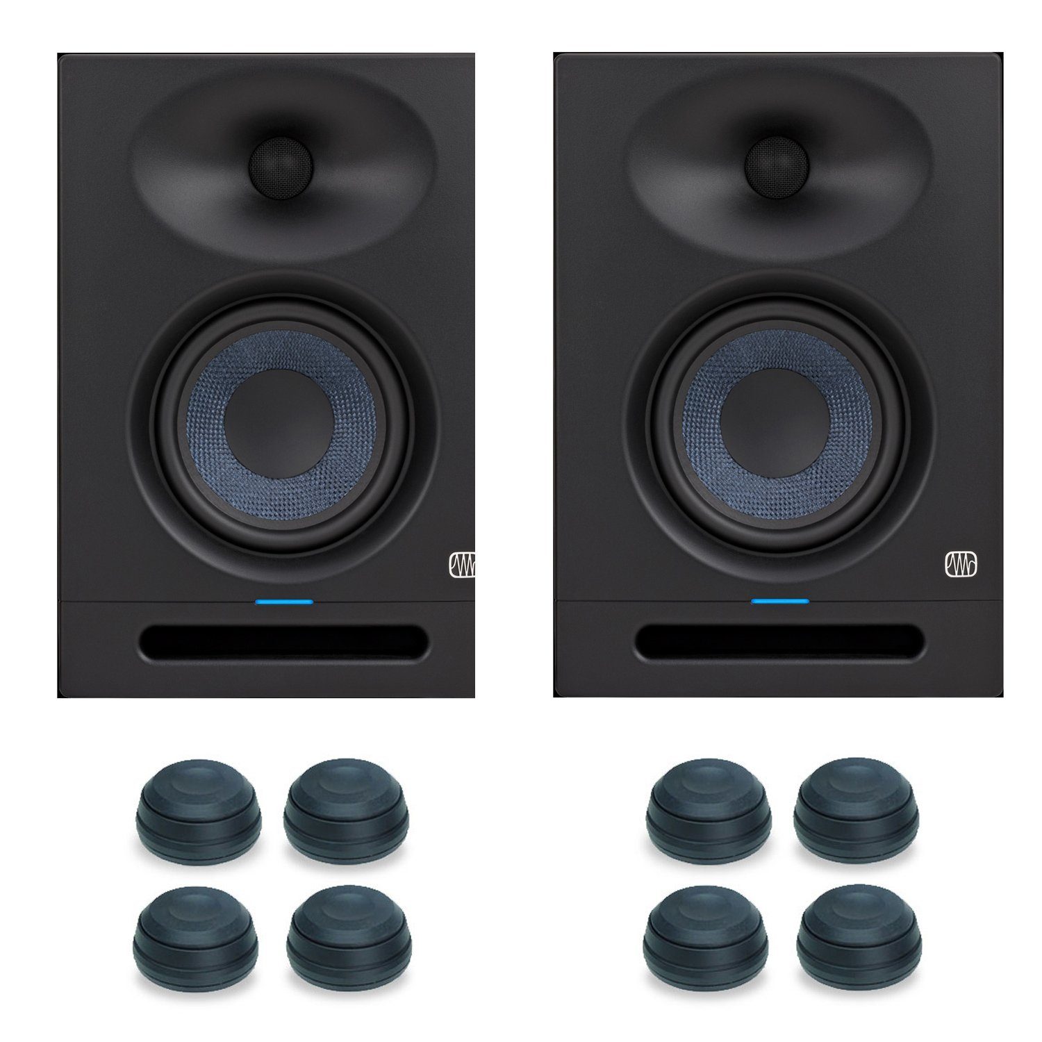 (1 mit Paar, Studio Boxen Eris 160 Presonus W, Boxen-Füße) PC-Lautsprecher 5