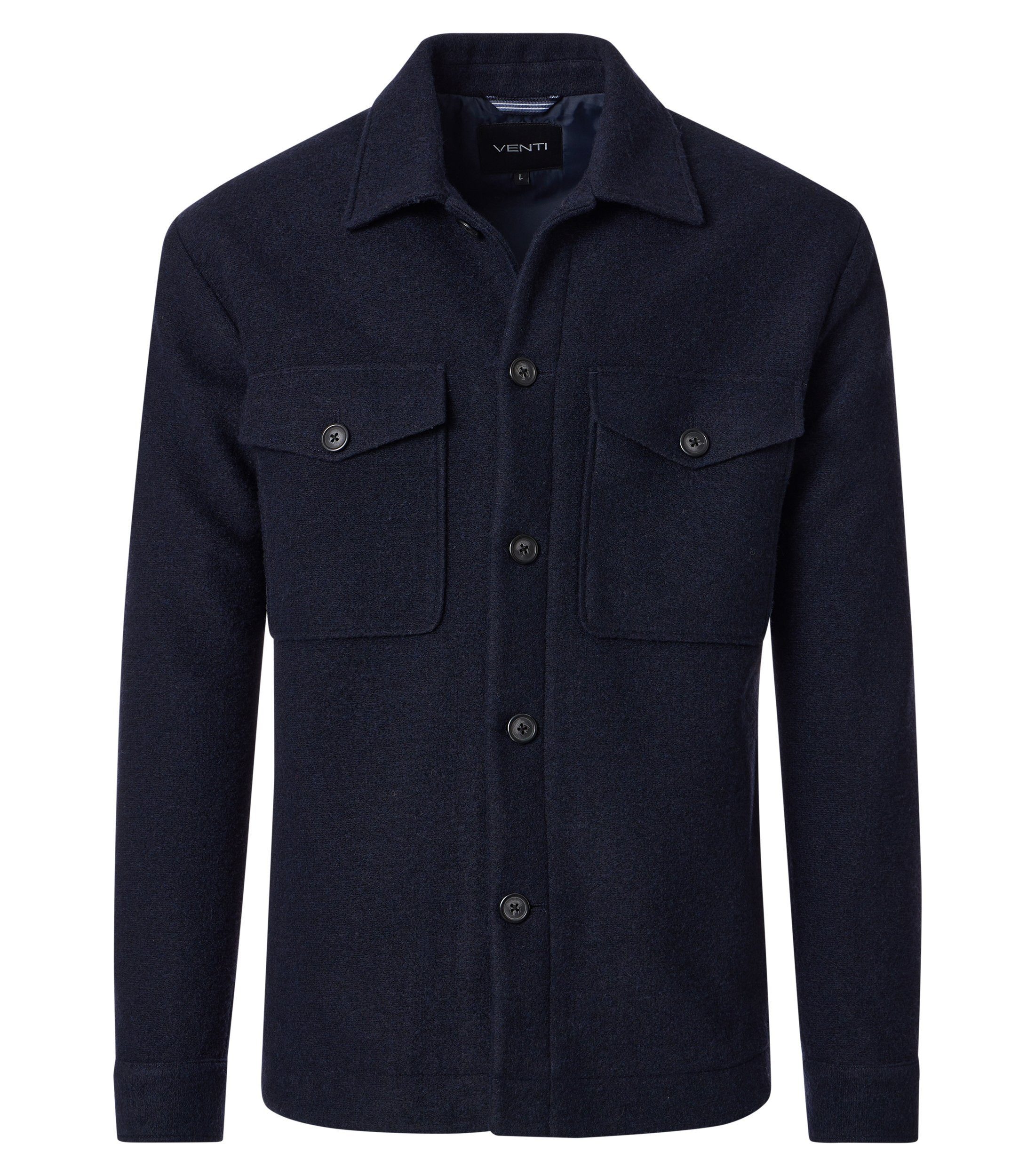 VENTI VENTI Hemdjacke kariert