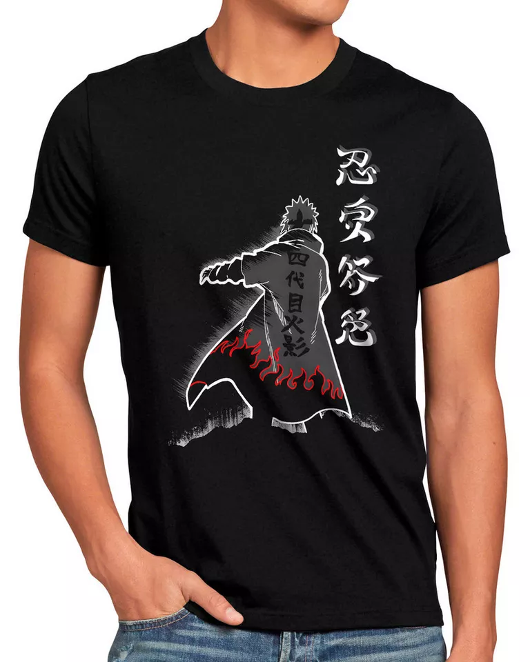 style3 T-Shirt 4th Hokakashi sasuke hatake shikamaru naruto anime manga cosplay