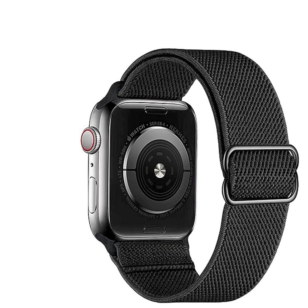 Apple Watch rmband für FELIXLEO Stretchy Uhrenarmband Nylon 38/40/41mm Sport Ersatzband