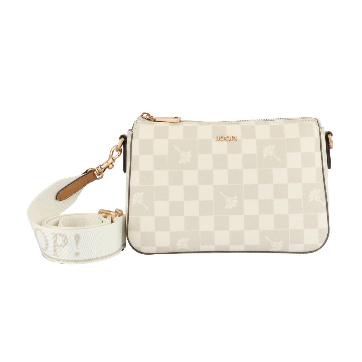 JOOP! Schultertasche Piazza Diletta Jasmina Shoulderbag Shz Schultertasche (ein Stück, 1-tlg., ca. B/H/T 24/15/6 cm), Logoschriftzug auf der Vorderseite