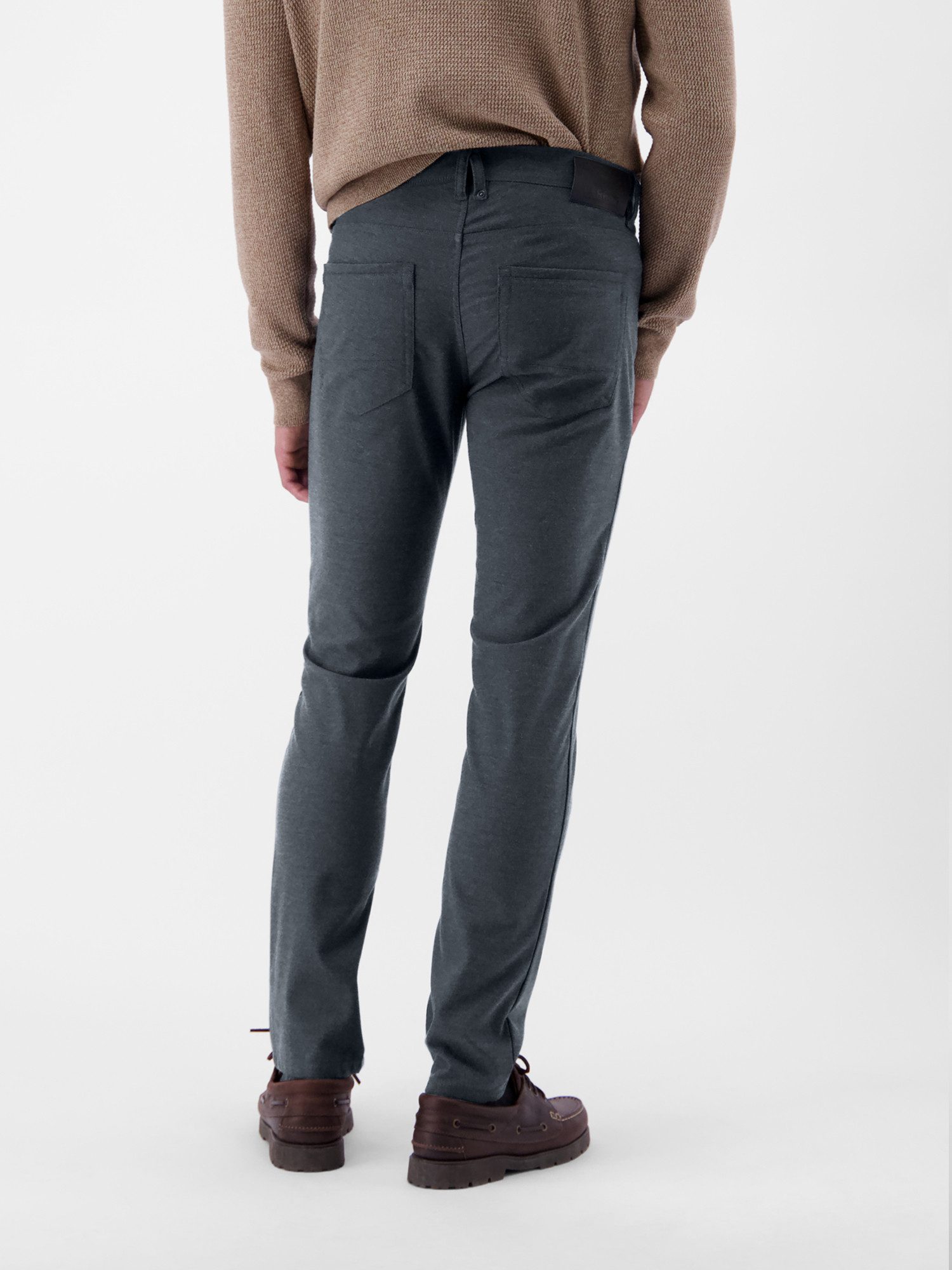 LERROS Chinohose Herren Hose CONLIN in Wolloptik, SLIM FIT