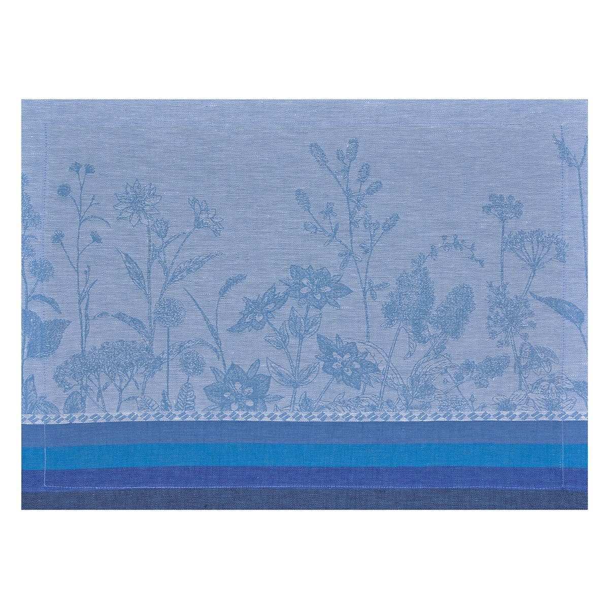 Le Jacquard Francais Platzset Tischsets (2x Set) Instant Bucolique Bleuet 36x50 cm, (Set, 2-St), fleckabweisend