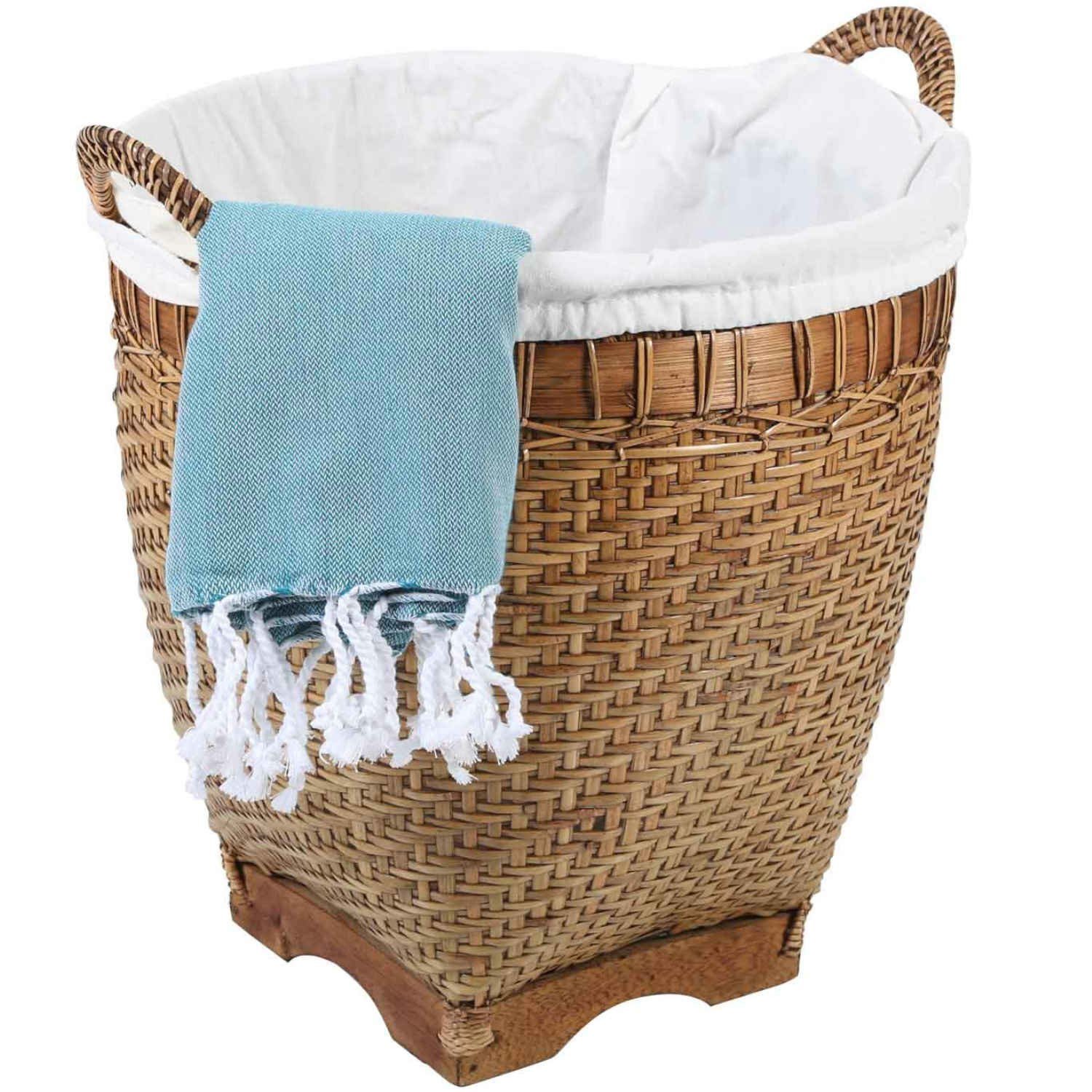 Casa Moro Wäschekorb Rattan Wäschebehälter LEA günstig online kaufen