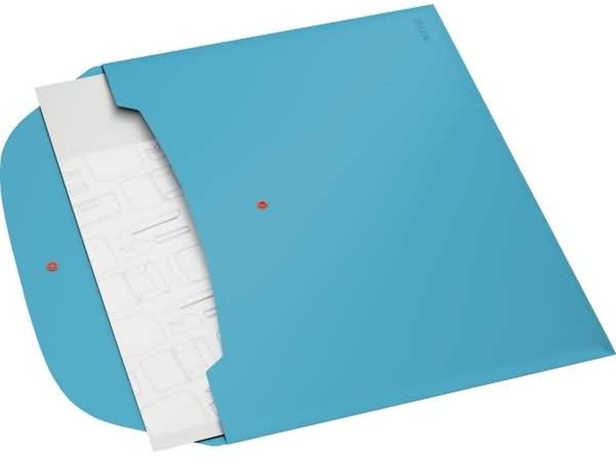 LEITZ Prospekthülle Dokumententasche Cosy und Druckknopf und Zusatzfach A4 PP VE=3 Stück b
