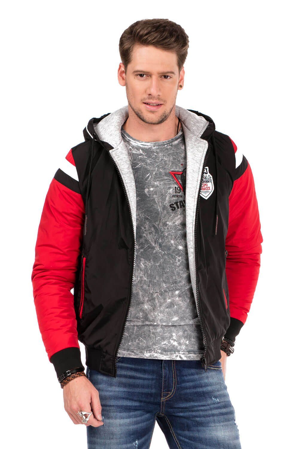 Cipo & Baxx Outdoorjacke im sportlichen Look