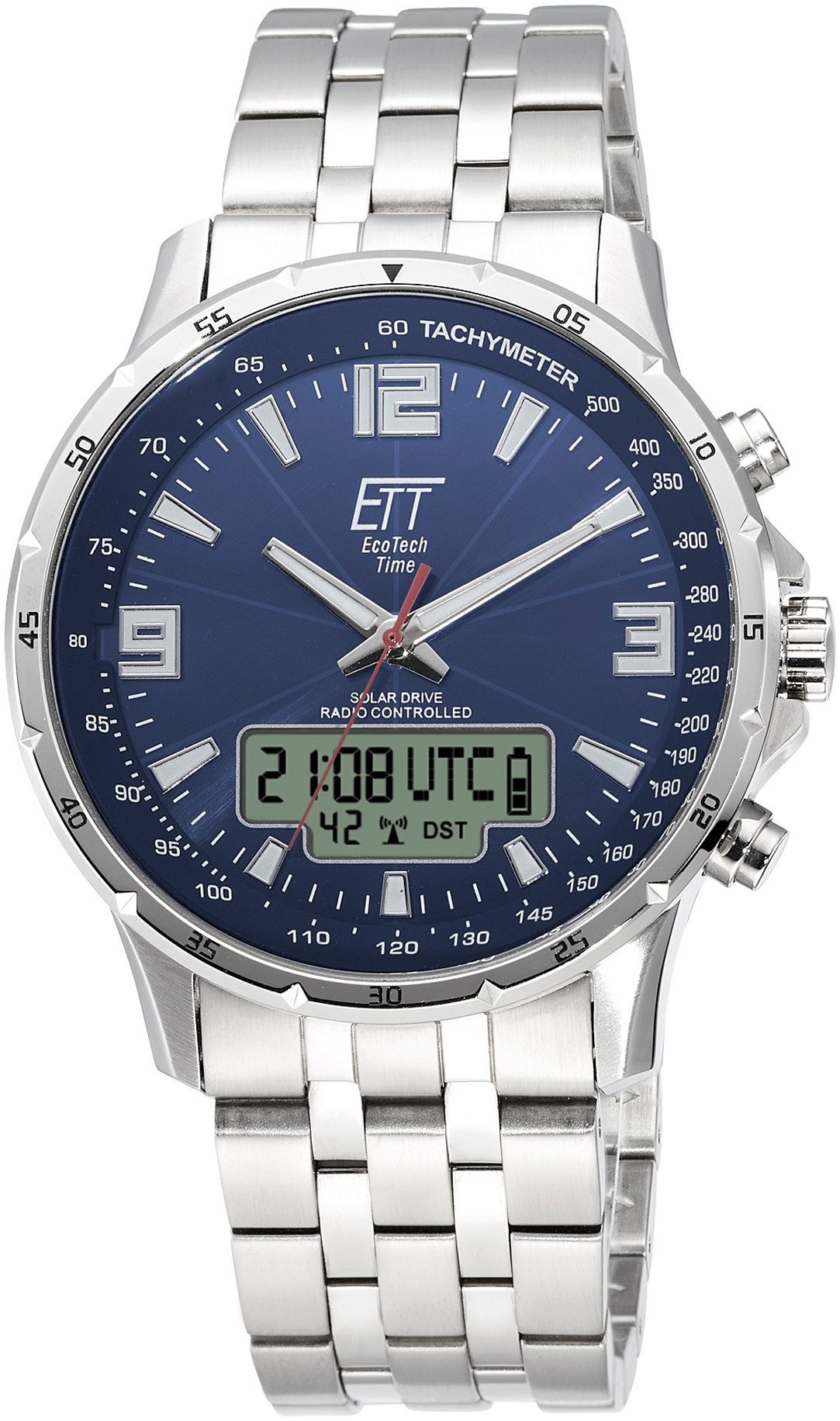 ETT Funkchronograph Professional EGS-11552-31M, Armbanduhr, Herrenuhr, Stop günstig online kaufen