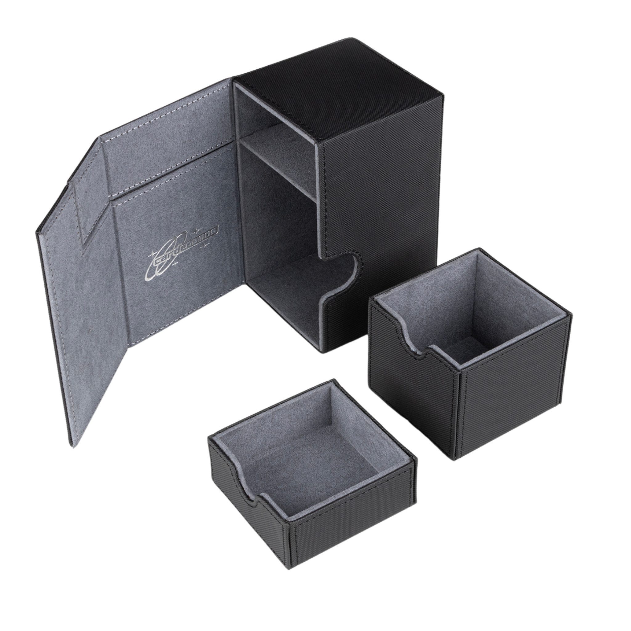 cardcosmos Sammelkarte cardcosmos - 100+ Premium Deck Box with Dice Tray