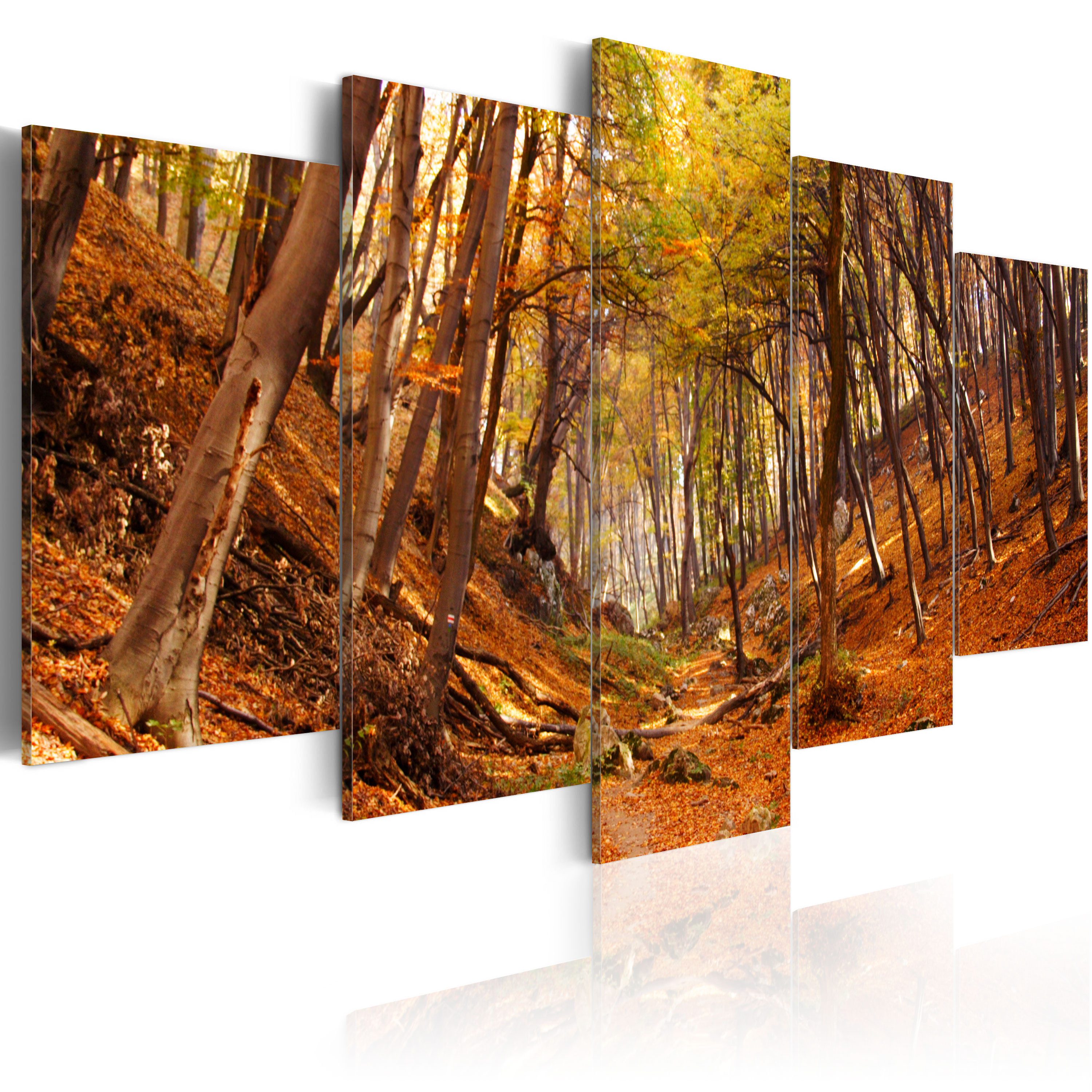 Artgeist Wandbild Herbst in Orange