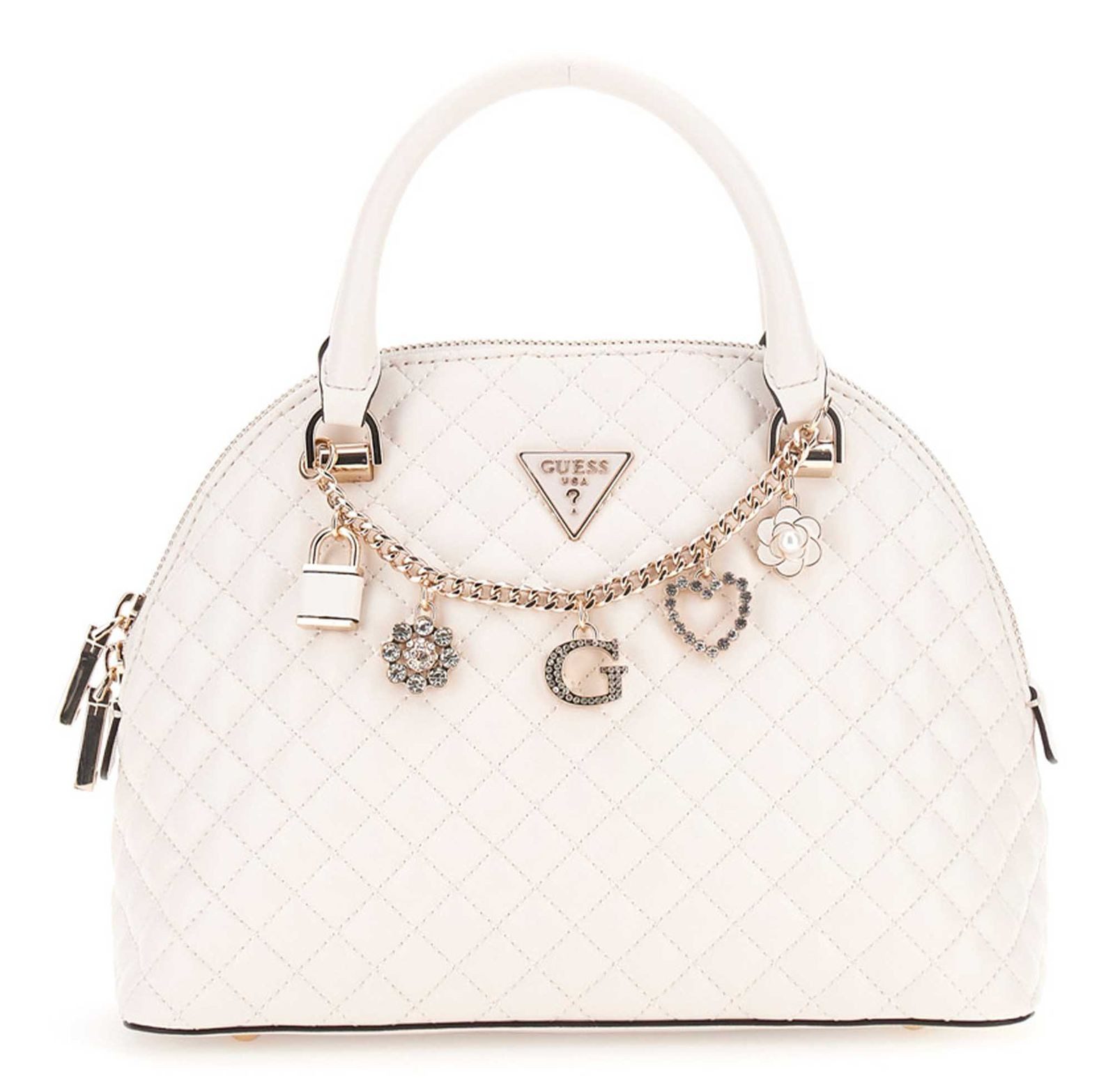 Guess Schultertasche Dome Satchel Bag günstig online kaufen