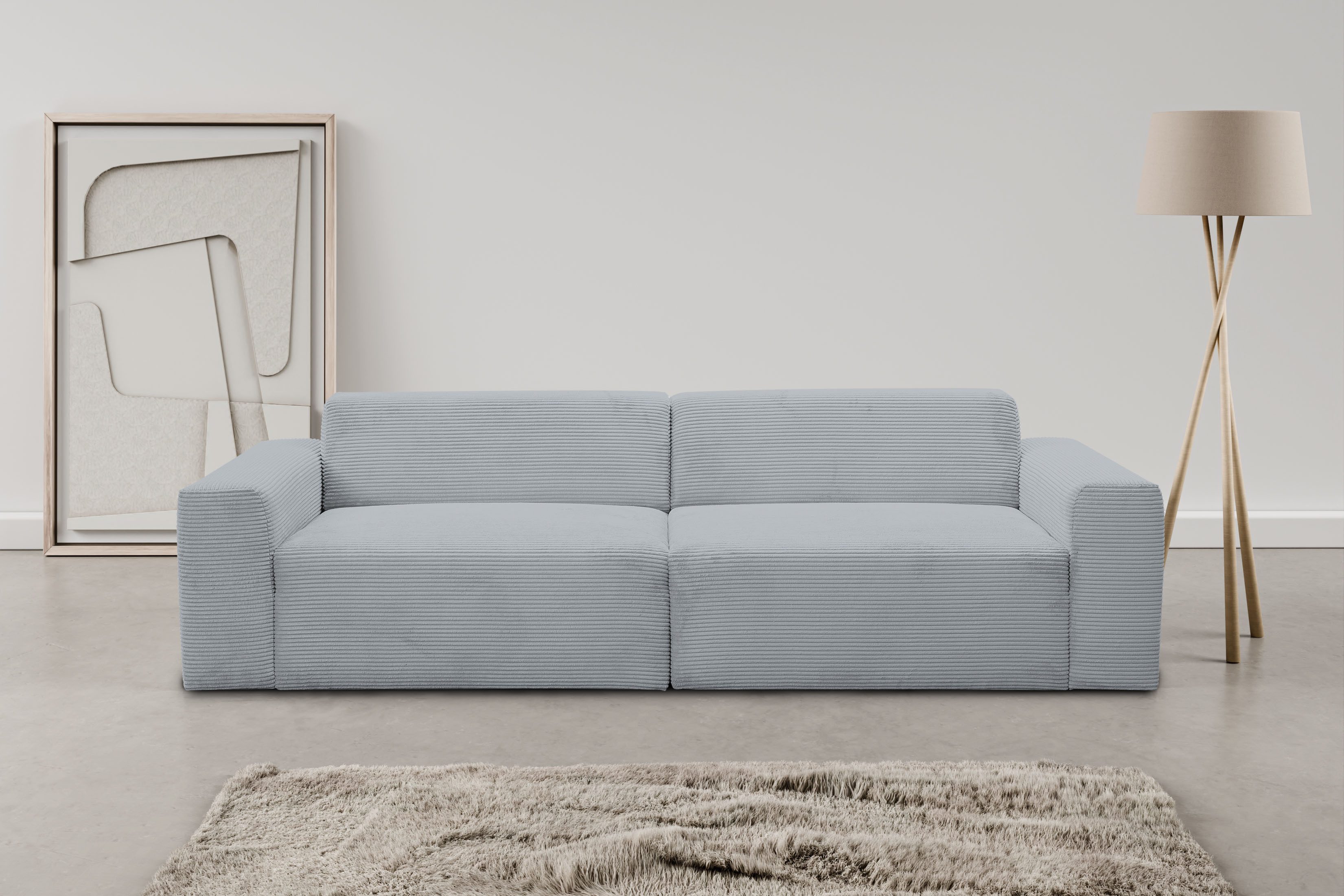 WERK2 Sofa "Zeus 3-Sitzer, Big-Sofa, Breite 256cm, Tiefe 105cm, modern und günstig online kaufen