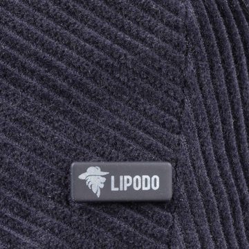 Lipodo Flat Cap (1-St) Baumwollcap mit Schirm, Made in Italy