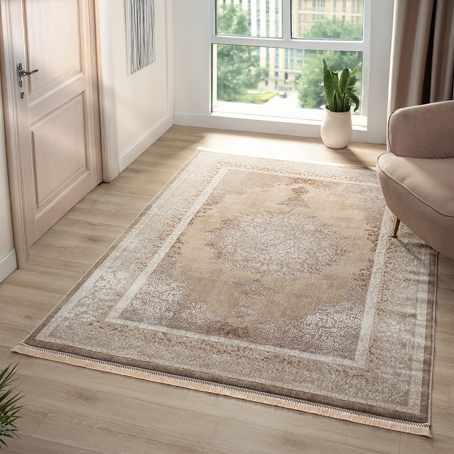 Vimoda Orientteppich Salsa, moderner orientalischer Klassiker Look, Rechtec günstig online kaufen