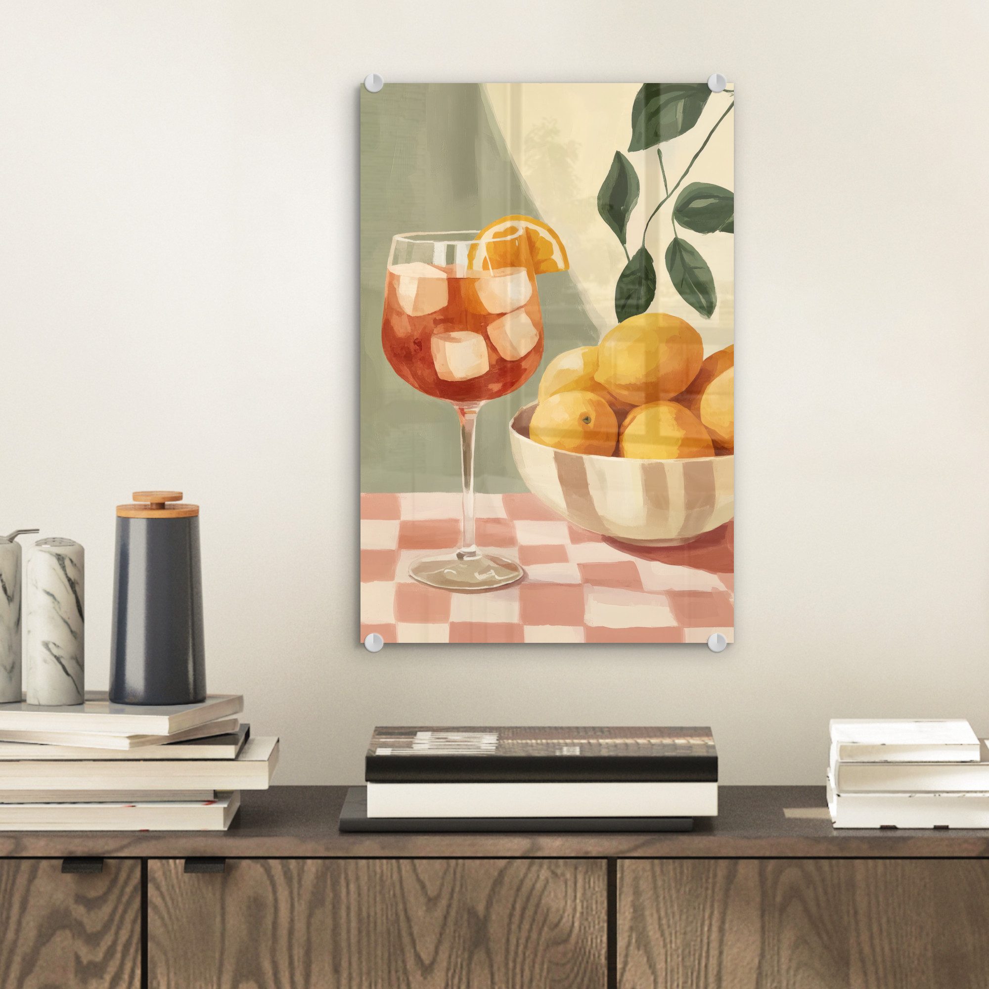 MuchoWow Acrylglasbild Zitronen - Glas - günstig online kaufen