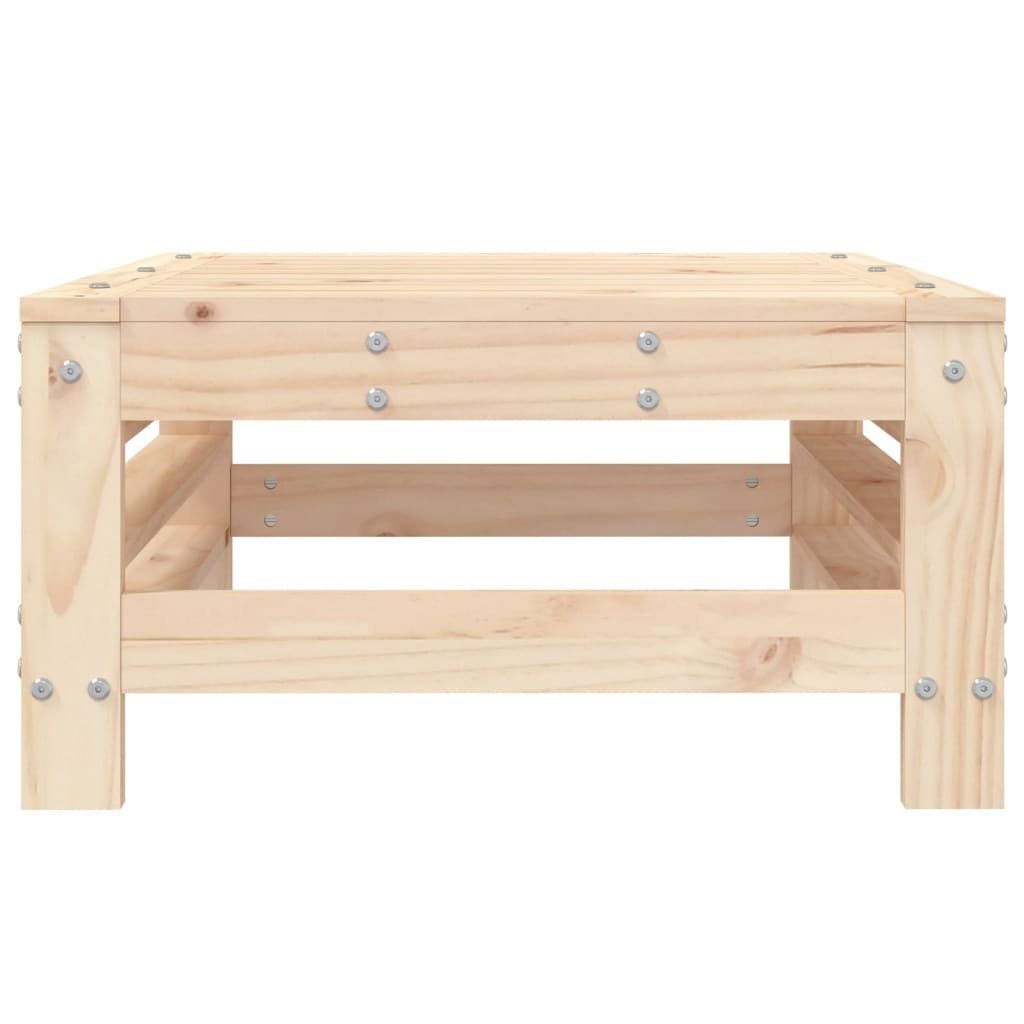 vidaXL Sofaelement Gartenhocker Massivholz Kiefer (1 günstig online kaufen