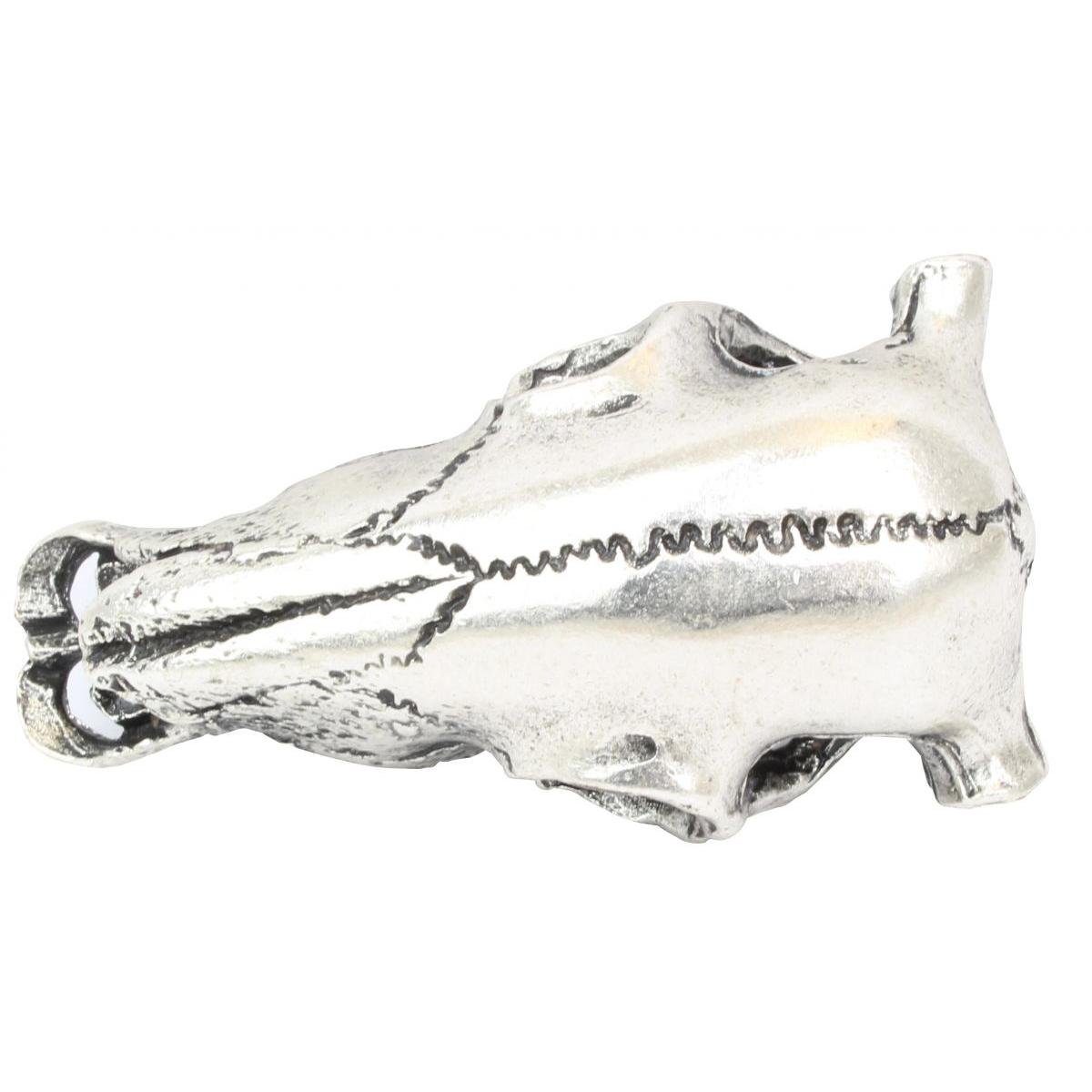 BELTINGER Gürtelschnalle Skull head 4,0 cm - Buckle Gürtelschließe Reitaccessoires 40mm - für R (1-St)