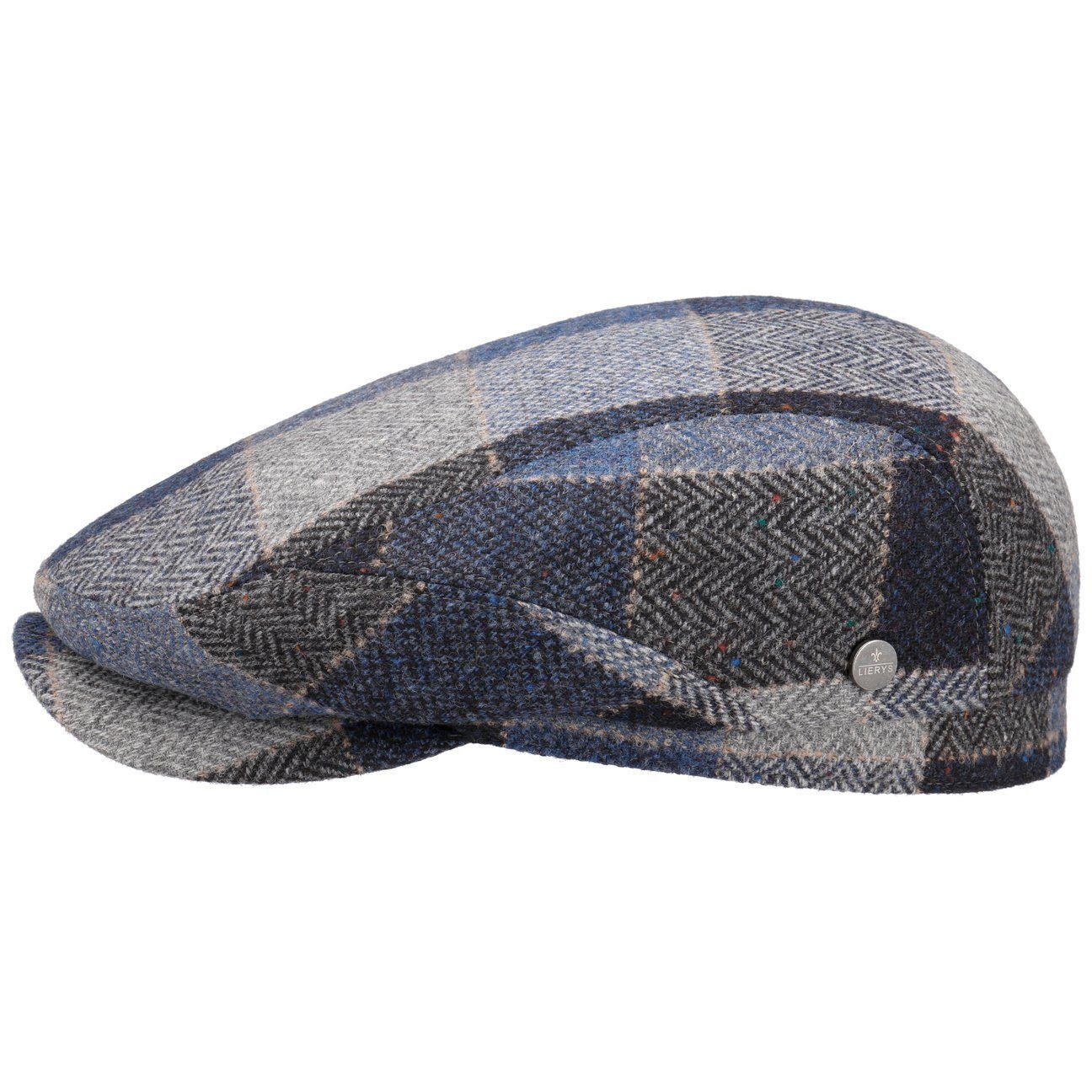 Lierys Flat Cap (1-St) Made mit blau the Schirmmütze EU Schirm, in